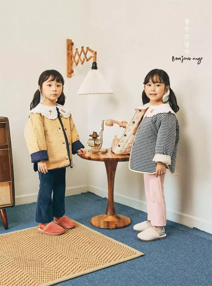 Bonjour Ange - Korean Children Fashion - #childofig - Watter Drop Quilting Jumper - 2