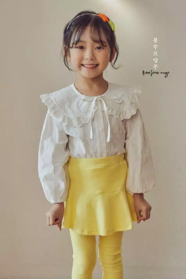 Bonjour Ange - Korean Children Fashion - #fashionkids - Jessi Cotton Blouse - 9