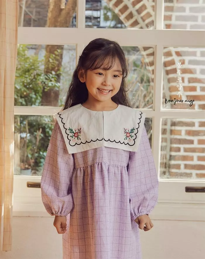 Bonjour Ange - Korean Children Fashion - #minifashionista - Cozy One-piece - 3