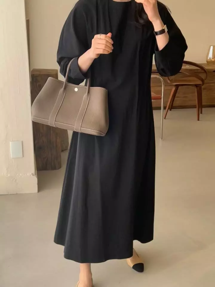 Bowen - Korean Women Fashion - #shopsmall - Dart Stitch One-piece - 3