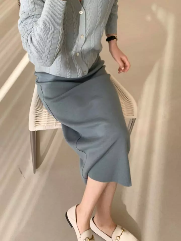 Bowen - Korean Women Fashion - #vintagekidsstyle - Milan H Skirt - 3