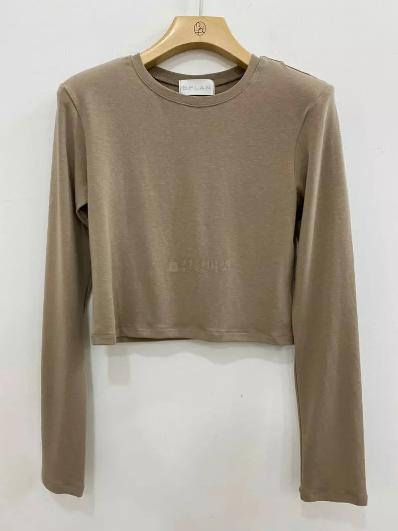Bplan - Korean Women Fashion - #momslook - Clover Pad Tee - 3
