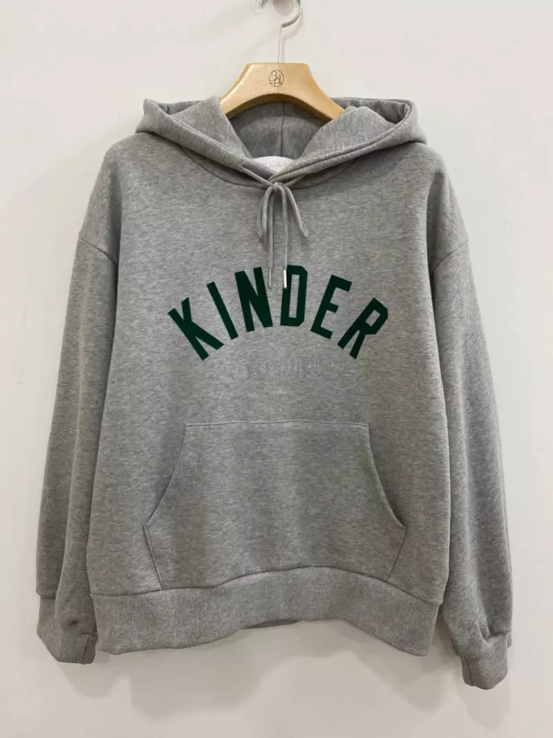 Bplan - Korean Women Fashion - #womensfashion - Kinder Hoody Tee - 4