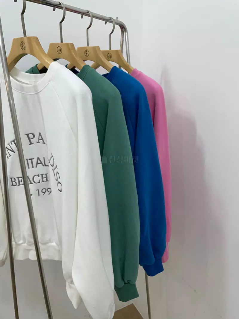 Bplan - Korean Women Fashion - #restrostyle - Saint Sweatshirt - 4