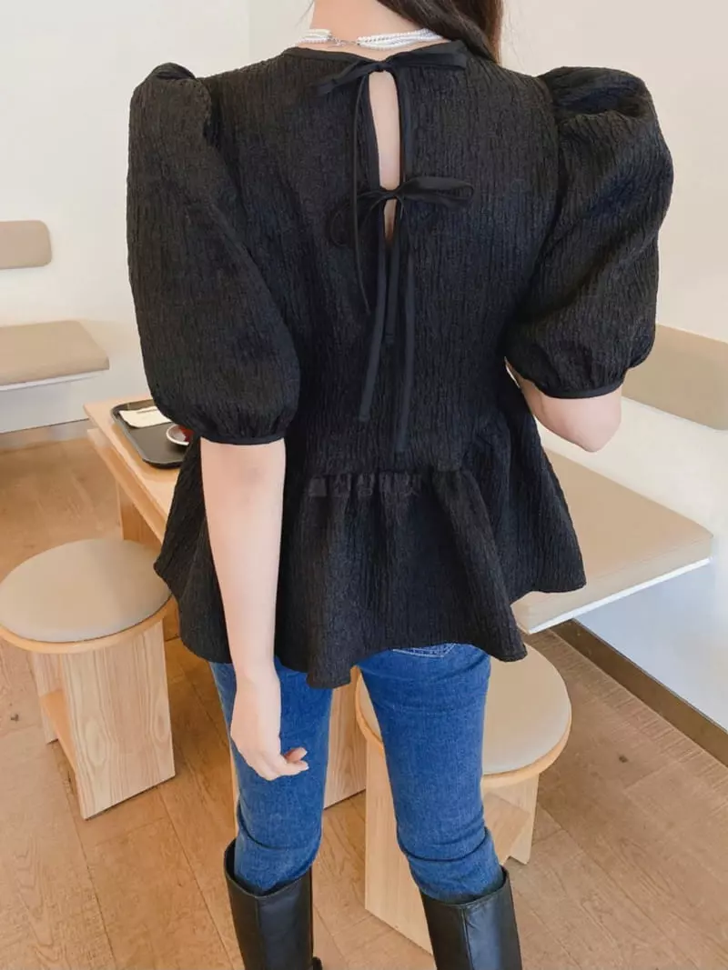 Bplan - Korean Women Fashion - #romanticstyle - Muse Blouse - 4