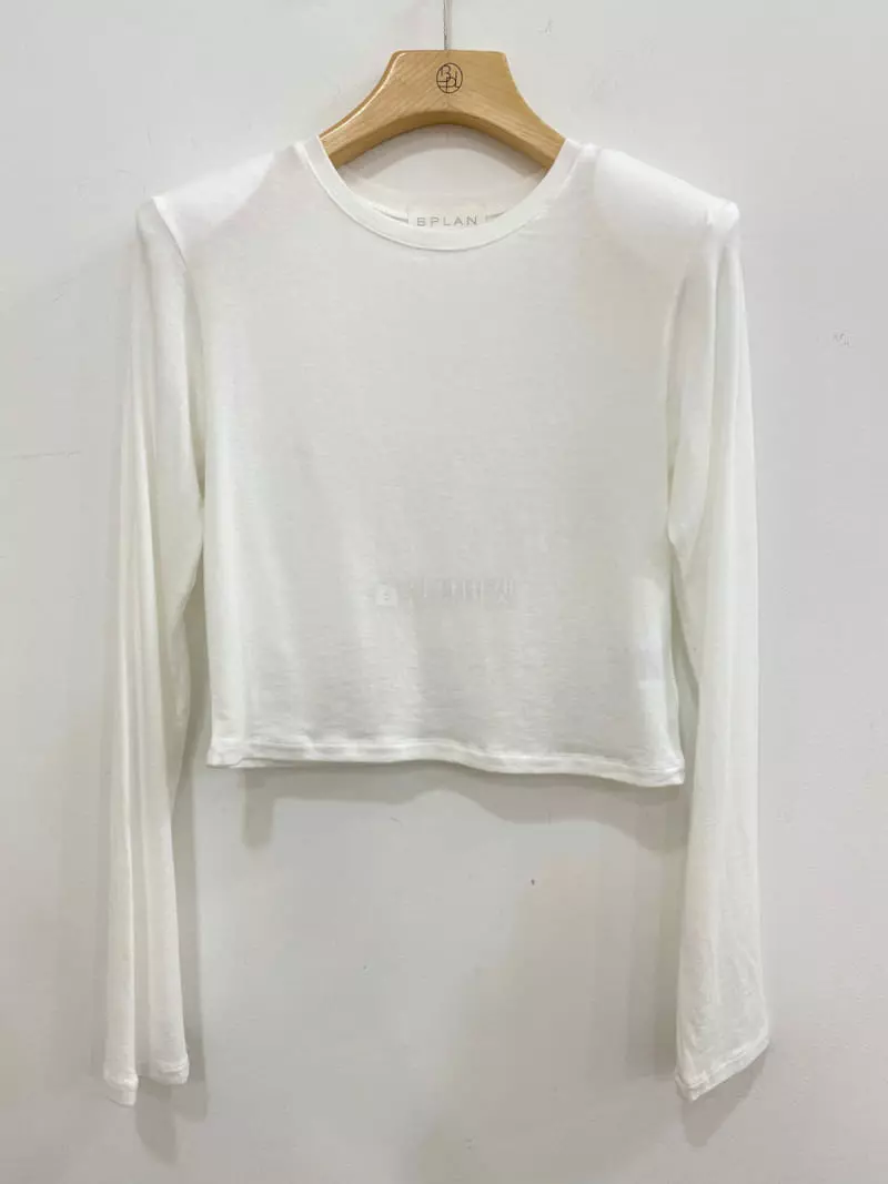 Bplan - Korean Women Fashion - #womensfashion - Clover Pad Tee - 2