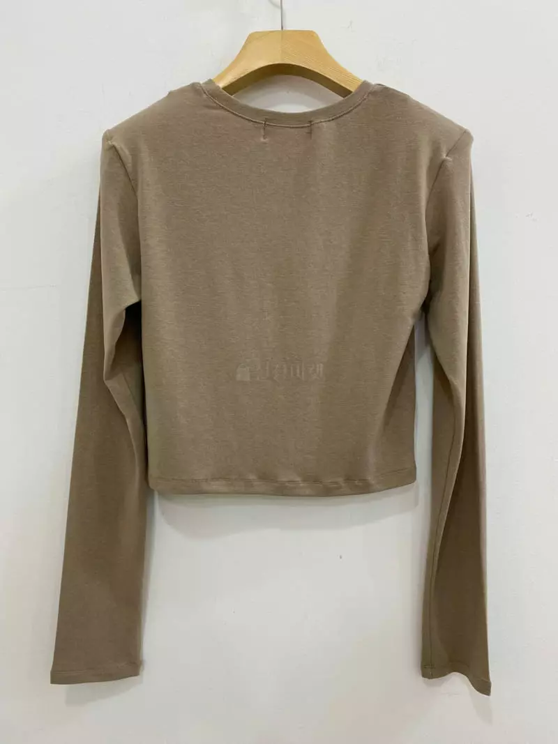 Bplan - Korean Women Fashion - #momslook - Clover Pad Tee - 4