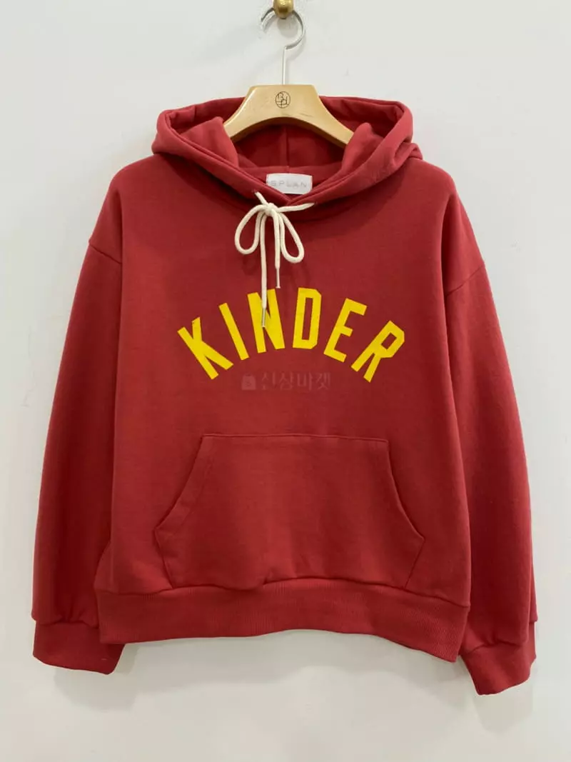Bplan - Korean Women Fashion - #womensfashion - Kinder Hoody Tee - 3