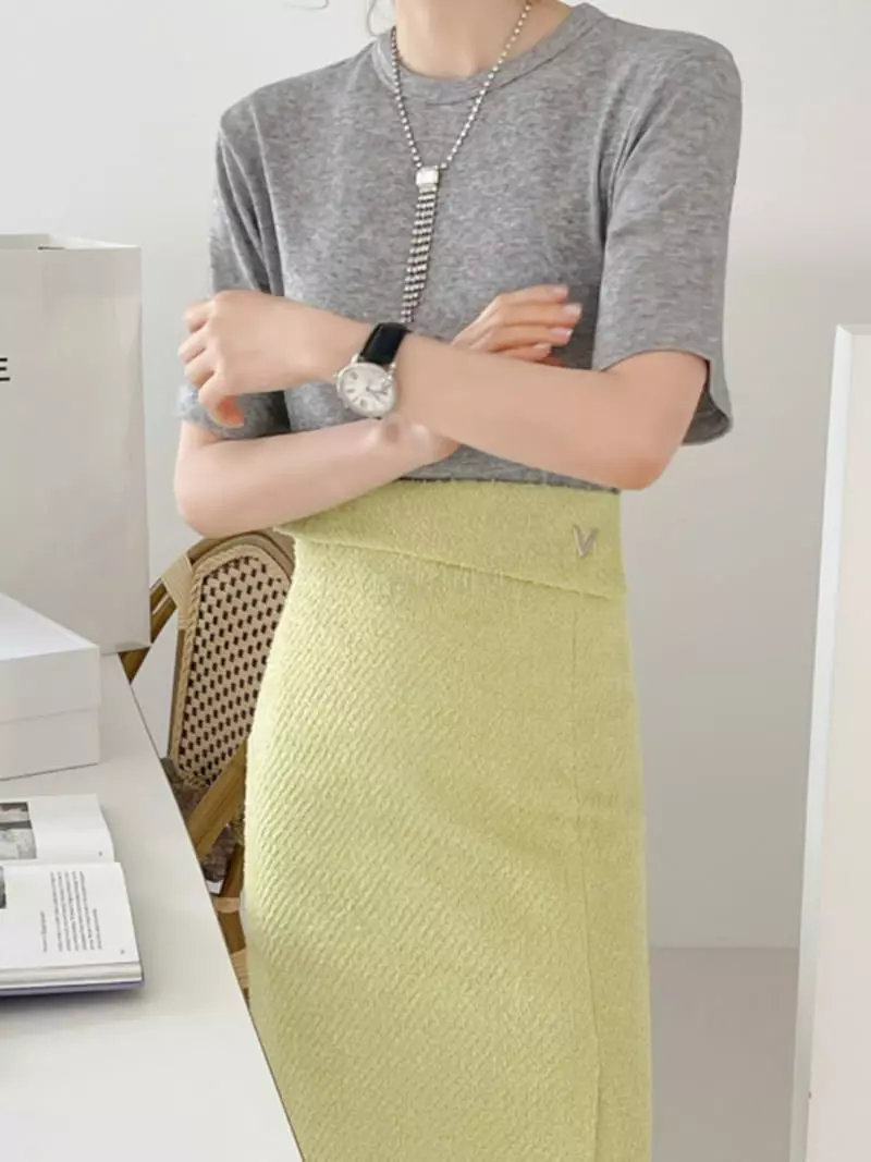 Bplan - Korean Women Fashion - #womensfashion - Downy Tee - 2