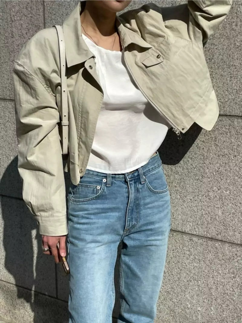 Breathe - Korean Women Fashion - #womensfashion - Off Pig Jacket - 4