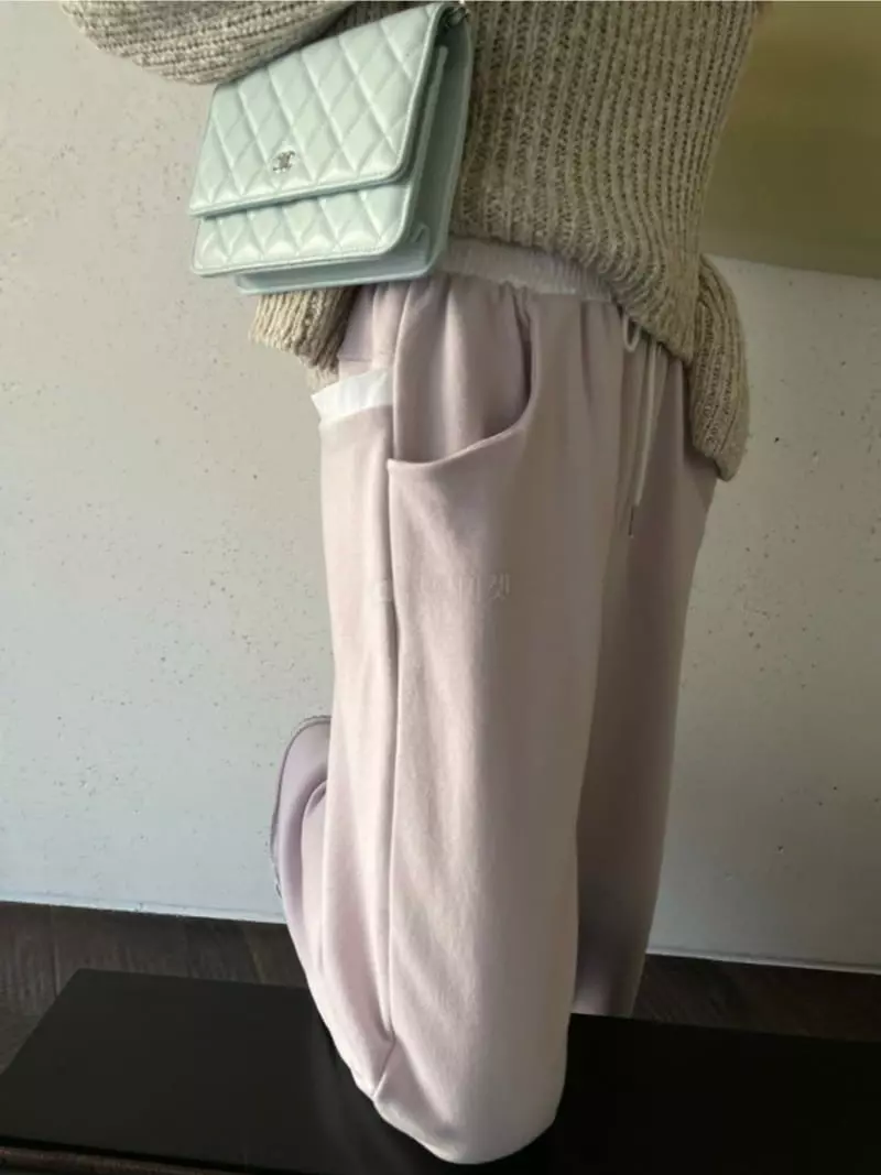 Breathe - Korean Women Fashion - #womensfashion - Mission Straight Training Pants - 4