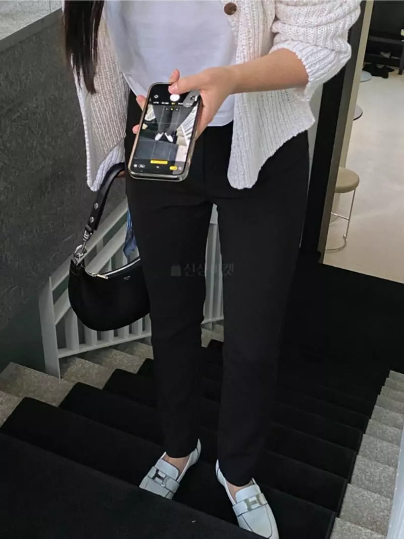 Breathe - Korean Women Fashion - #momslook - Double Span Pants - 2