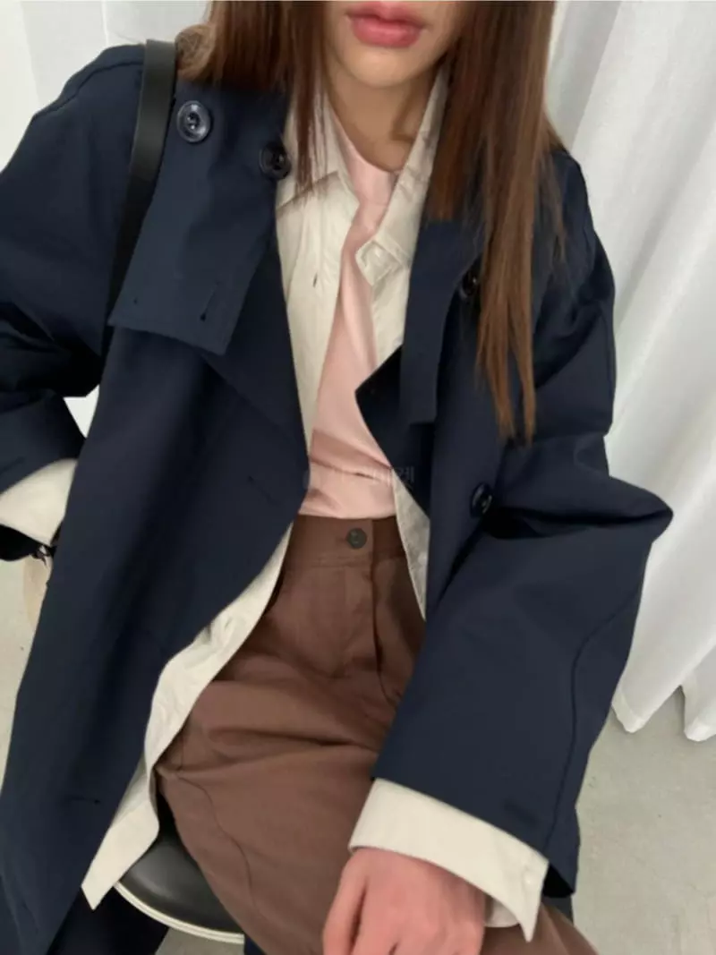 Breathe - Korean Women Fashion - #womensfashion - Core Batech Shirt - 4