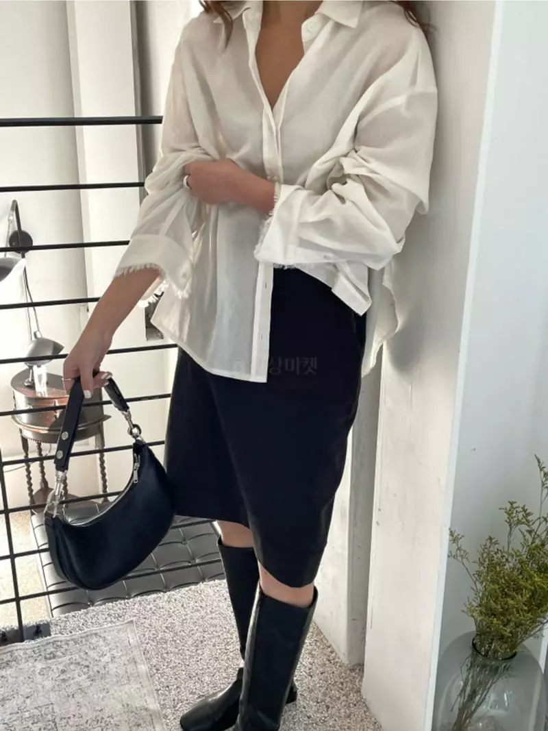 Breathe - Korean Women Fashion - #pursuepretty - Vintage Antique Skirt - 3