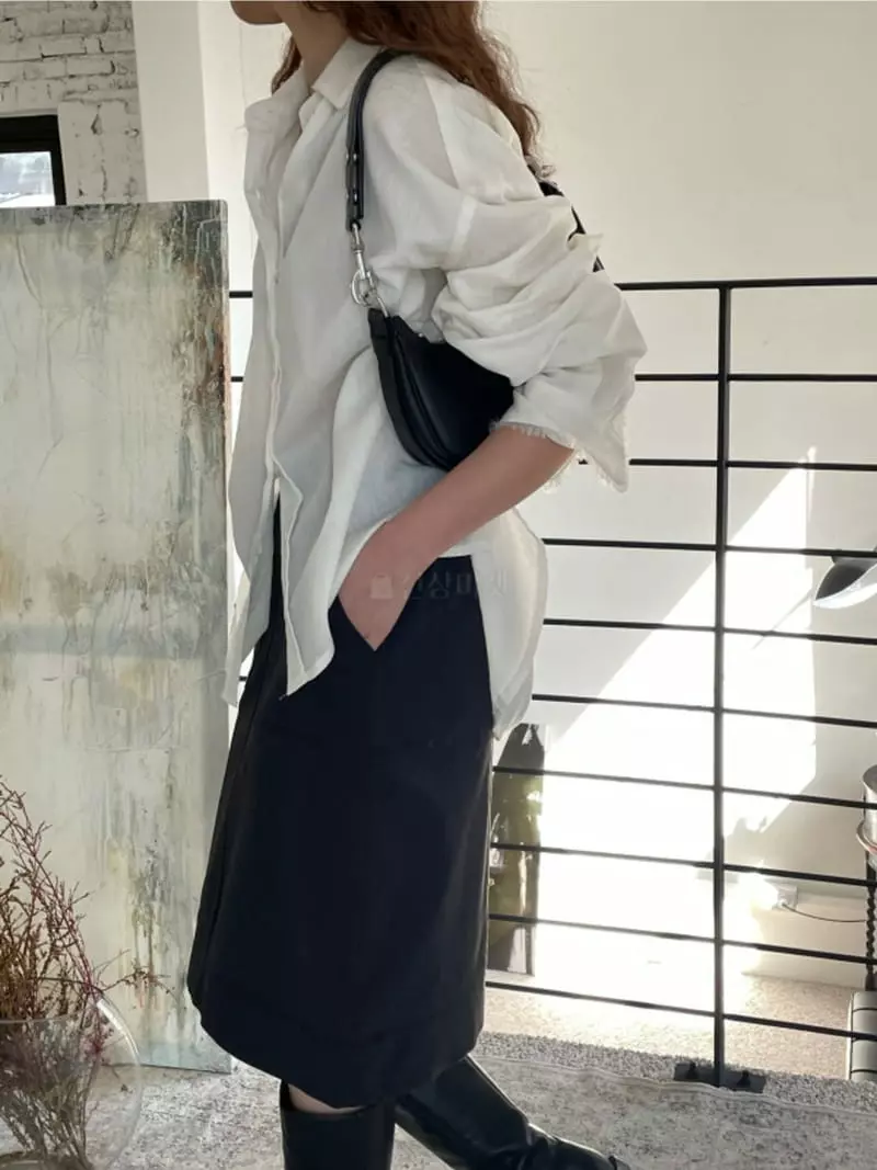 Breathe - Korean Women Fashion - #pursuepretty - Vintage Antique Skirt - 4