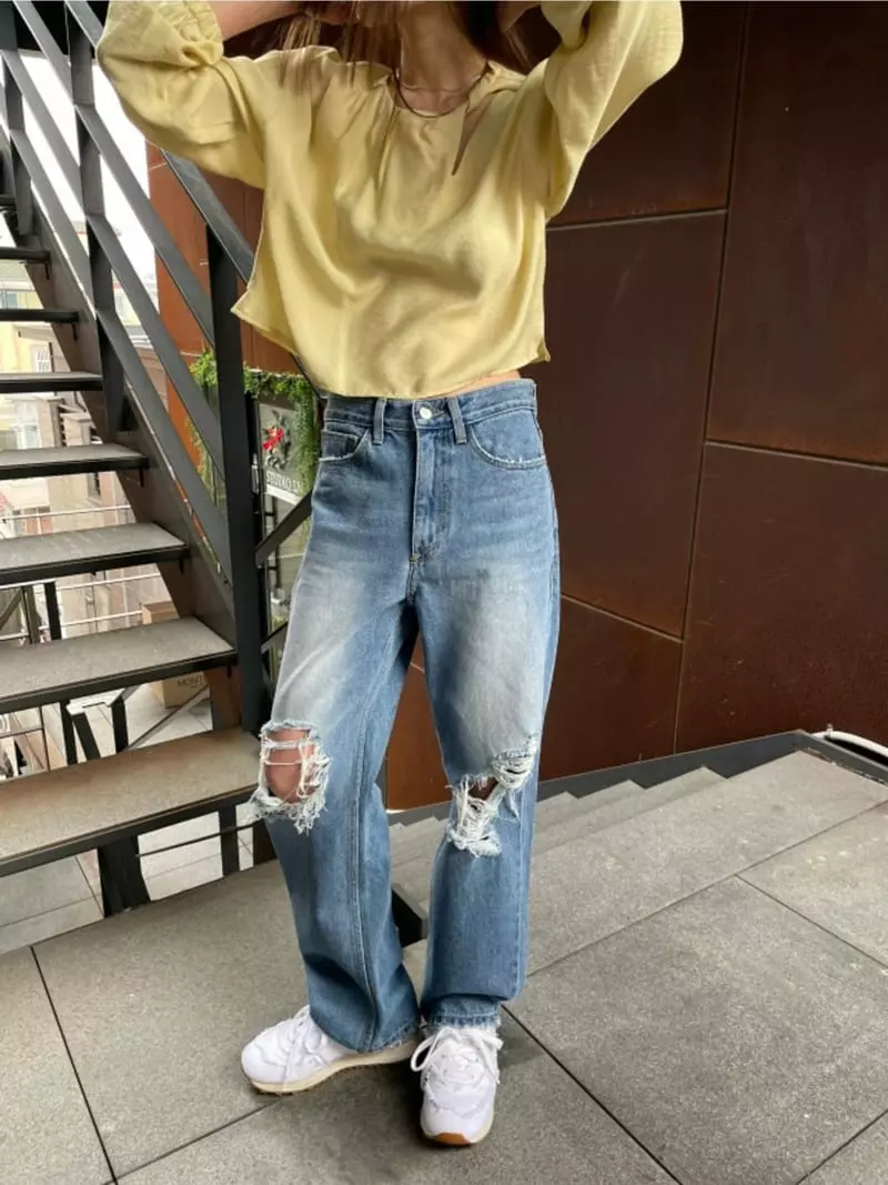 Breathe - Korean Women Fashion - #shopsmall - Round Blouse