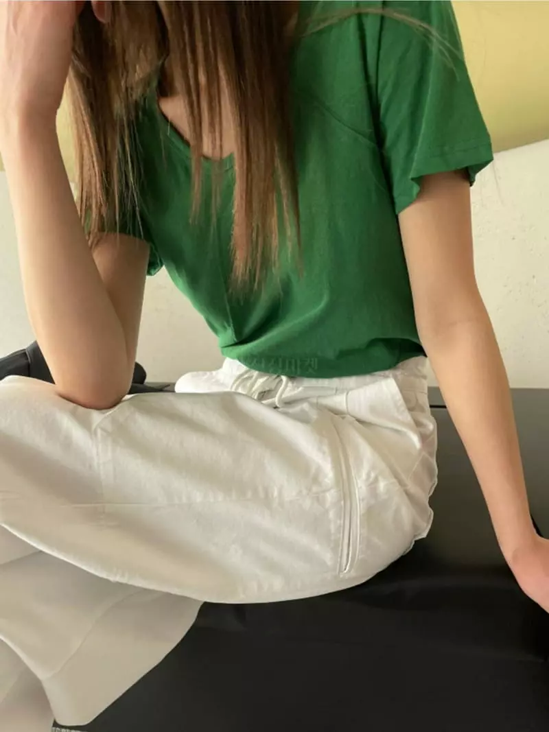 Breathe - Korean Women Fashion - #momslook - Step Tee - 4