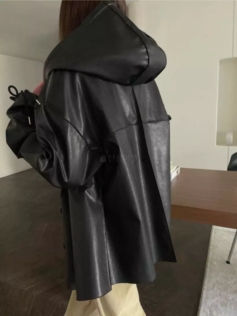 Breathe - Korean Women Fashion - #womensfashion - Hoody Linking Jacket