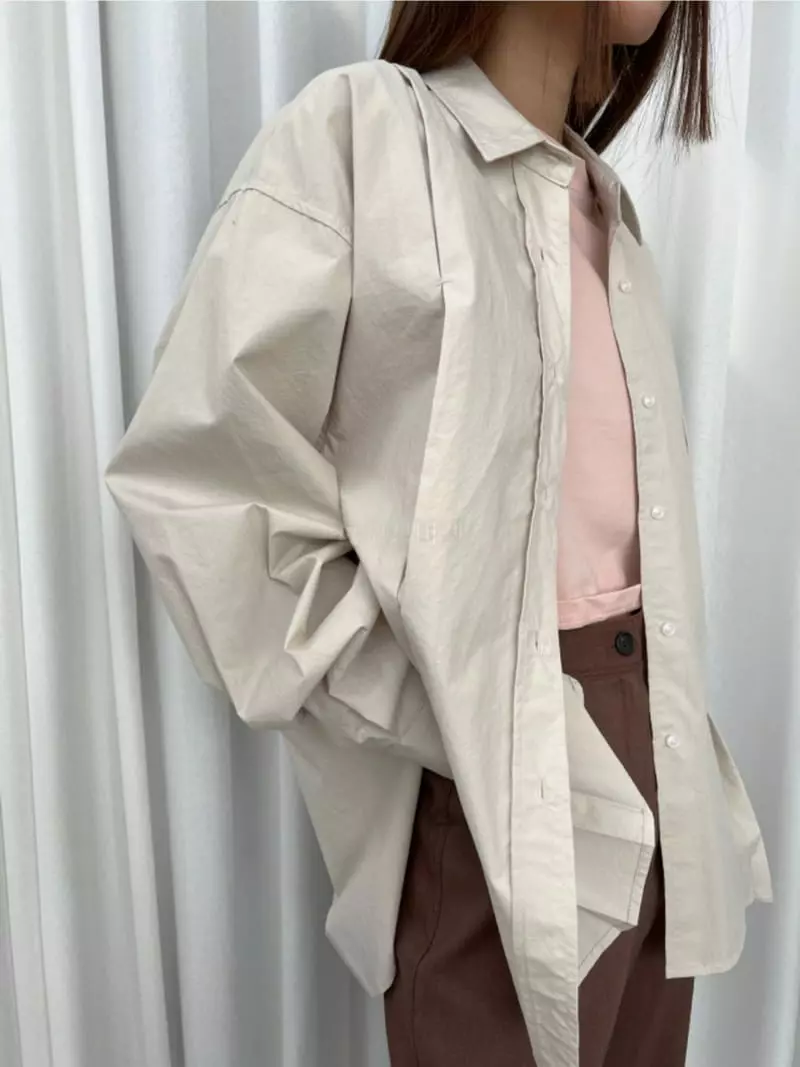 Breathe - Korean Women Fashion - #womensfashion - Core Batech Shirt