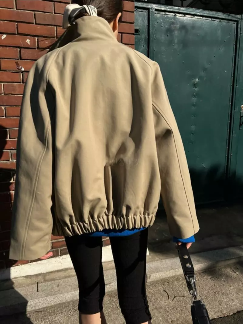 Breathe - Korean Women Fashion - #momslook - Free Blouson Jacket - 4