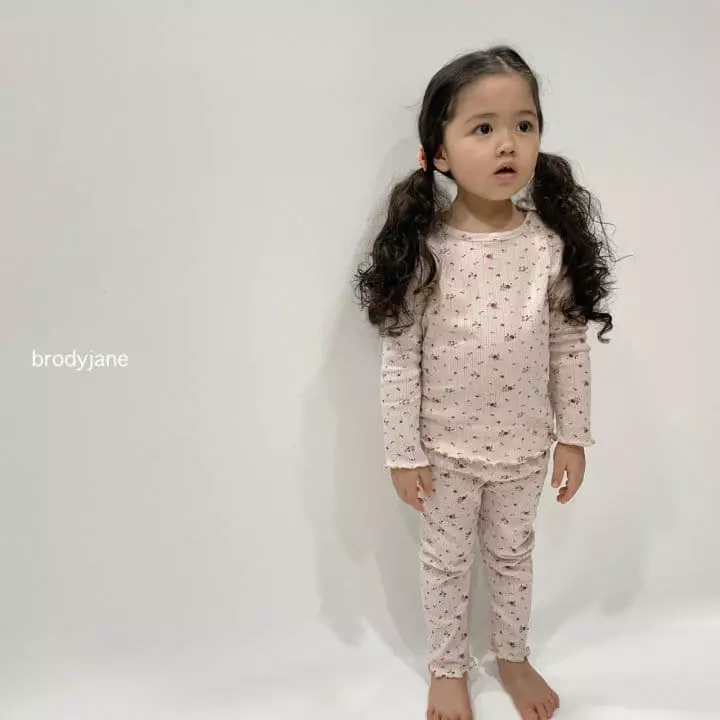 Brodyjane - Korean Children Fashion - #childrensboutique - Flower Eyelet Frill Easywear - 3