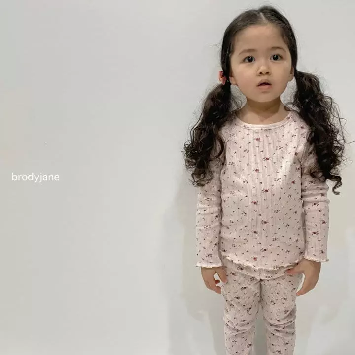 Brodyjane - Korean Children Fashion - #discoveringself - Flower Eyelet Frill Easywear - 5