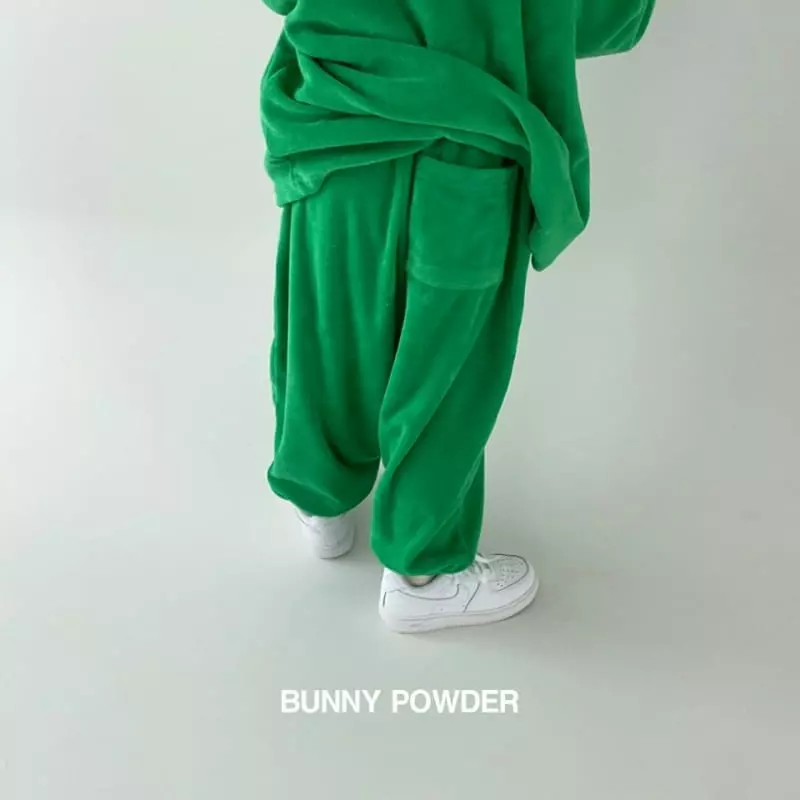 Bunny Powder - Korean Children Fashion - #Kfashion4kids - Terry Pants
