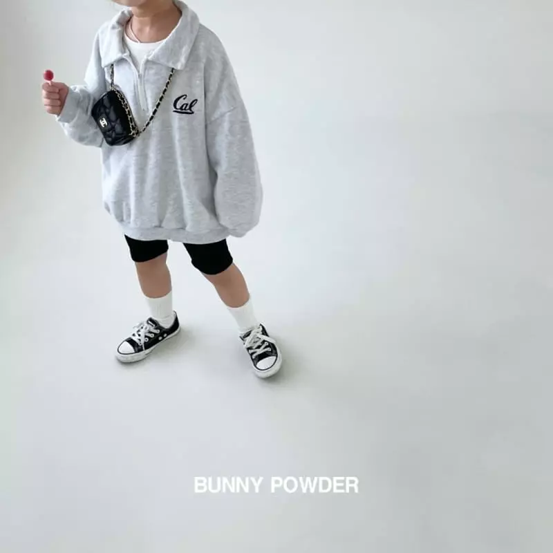 Bunny Powder - Korean Children Fashion - #Kfashion4kids - Celly Half Zip-up Sweatshirt - 8