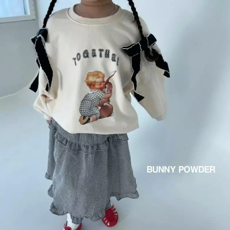 Bunny Powder - Korean Children Fashion - #Kfashion4kids - Hog Sweatshirt - 5