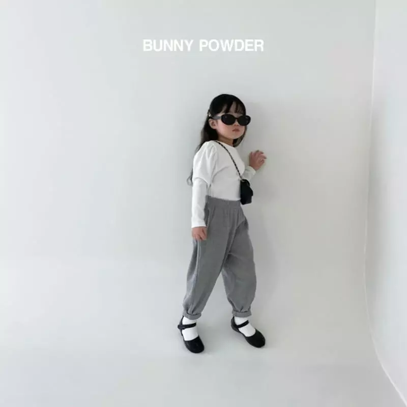 Bunny Powder - Korean Children Fashion - #childrensboutique - Waffle Pants - 9