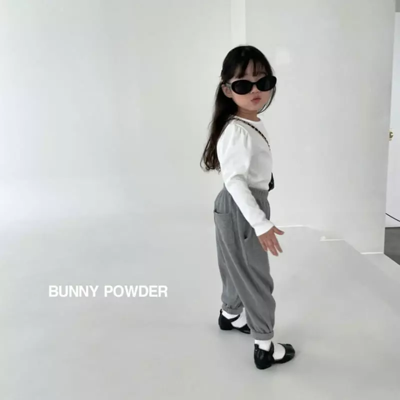 Bunny Powder - Korean Children Fashion - #designkidswear - Waffle Pants - 10