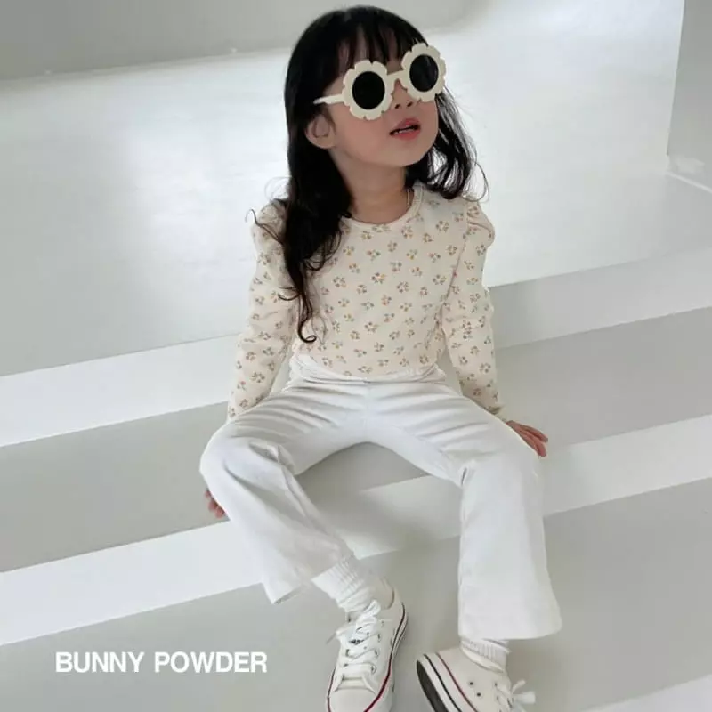Bunny Powder - Korean Children Fashion - #childrensboutique - Jia Puff Tee - 4