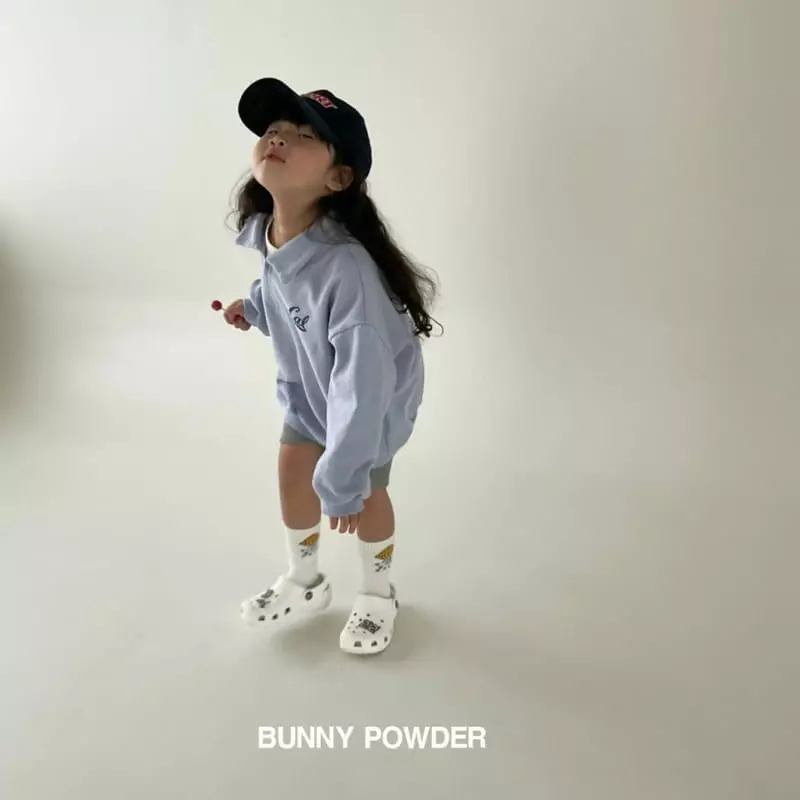 Bunny Powder - Korean Children Fashion - #kidsshorts - Celly Half Zip-up Sweatshirt - 5