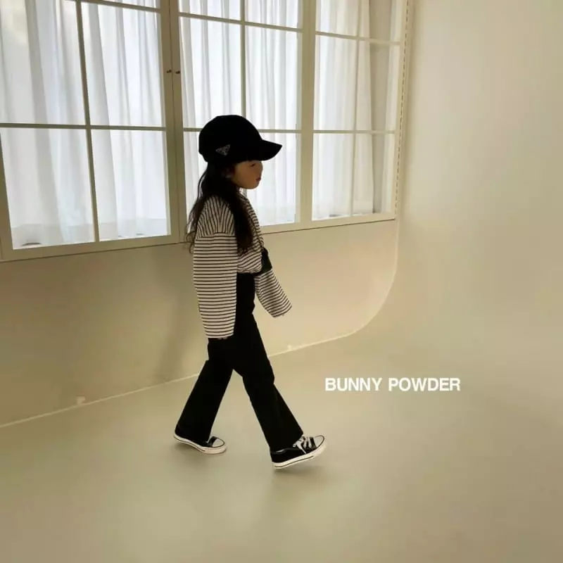 Bunny Powder - Korean Children Fashion - #kidsstore - Semi Bootscut Pants