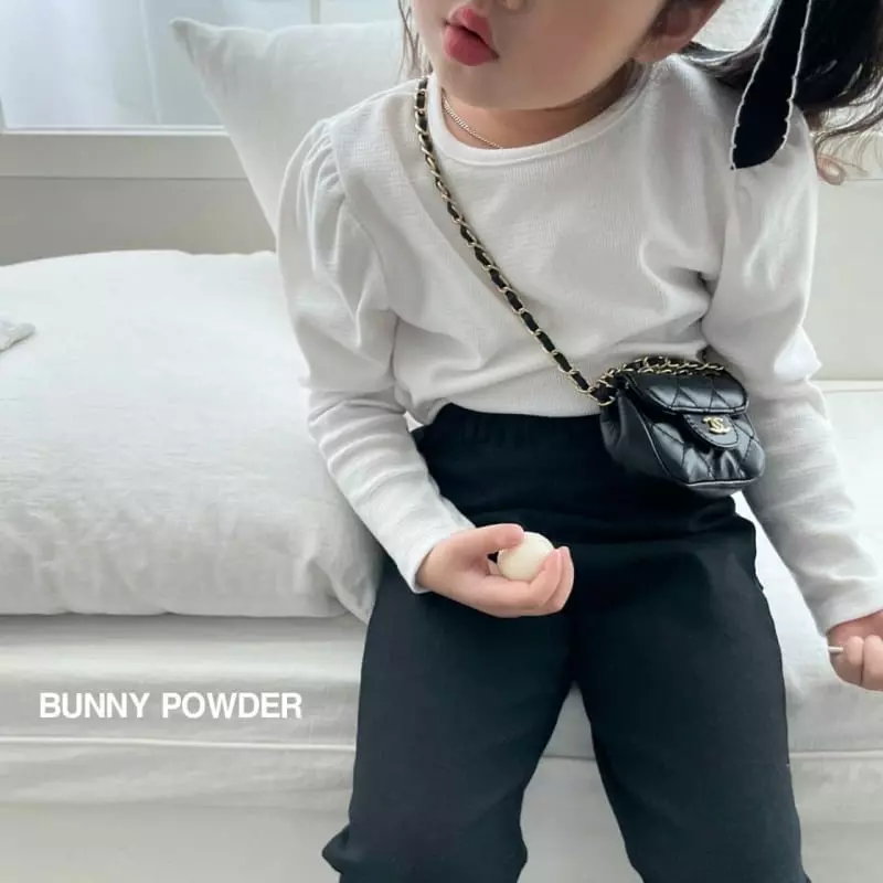 Bunny Powder - Korean Children Fashion - #kidsstore - Jia Puff Tee - 8