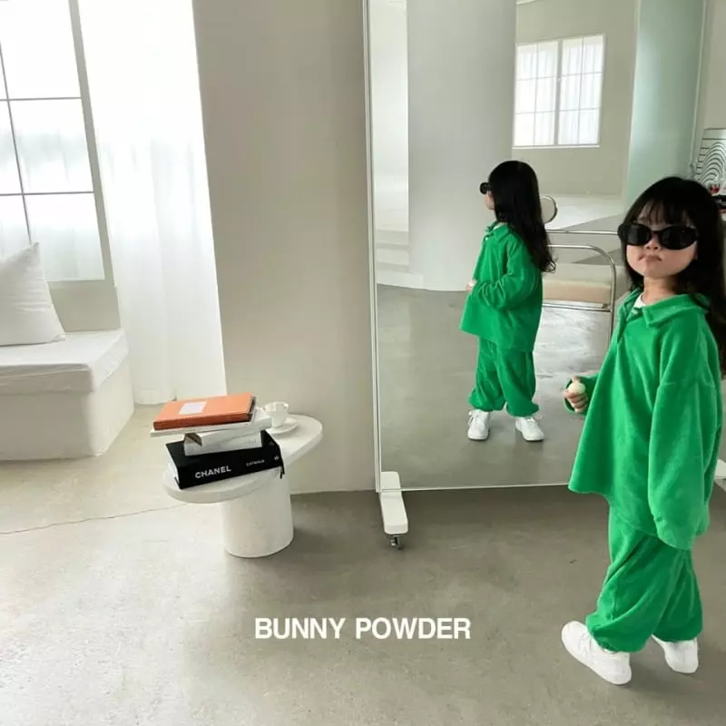 Bunny Powder - Korean Children Fashion - #kidsstore - Derry Collar Tee - 5