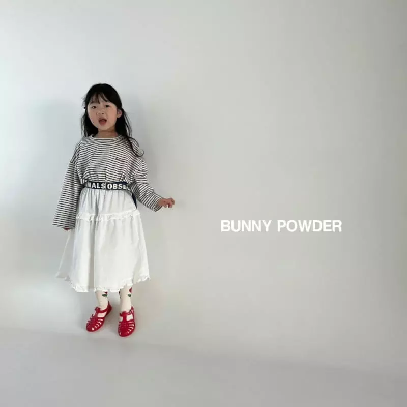 Bunny Powder - Korean Children Fashion - #kidsshorts - Powder Tee - 4