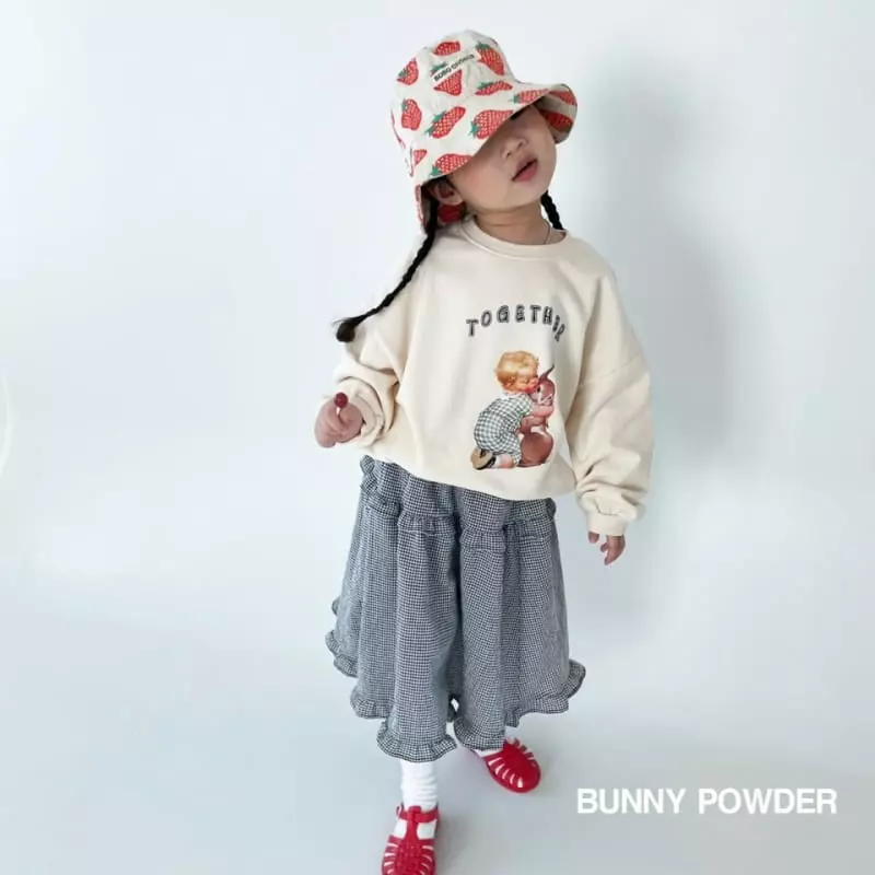 Bunny Powder - Korean Children Fashion - #kidsstore - Hog Sweatshirt - 3