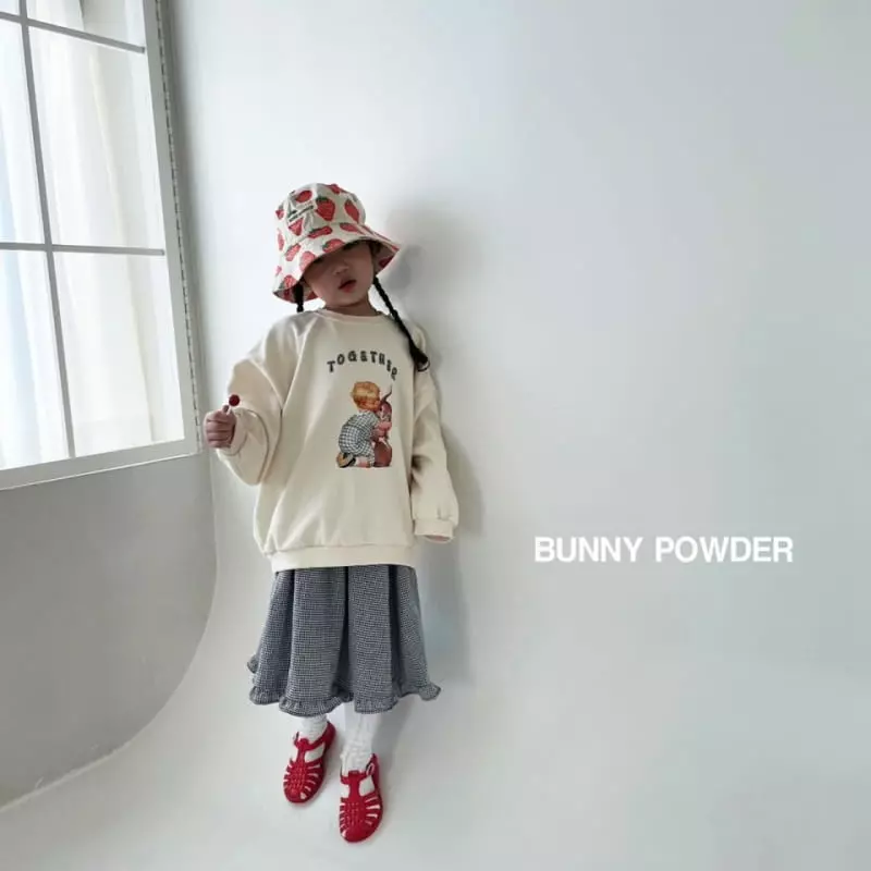 Bunny Powder - Korean Children Fashion - #kidsstore - Hog Sweatshirt - 4