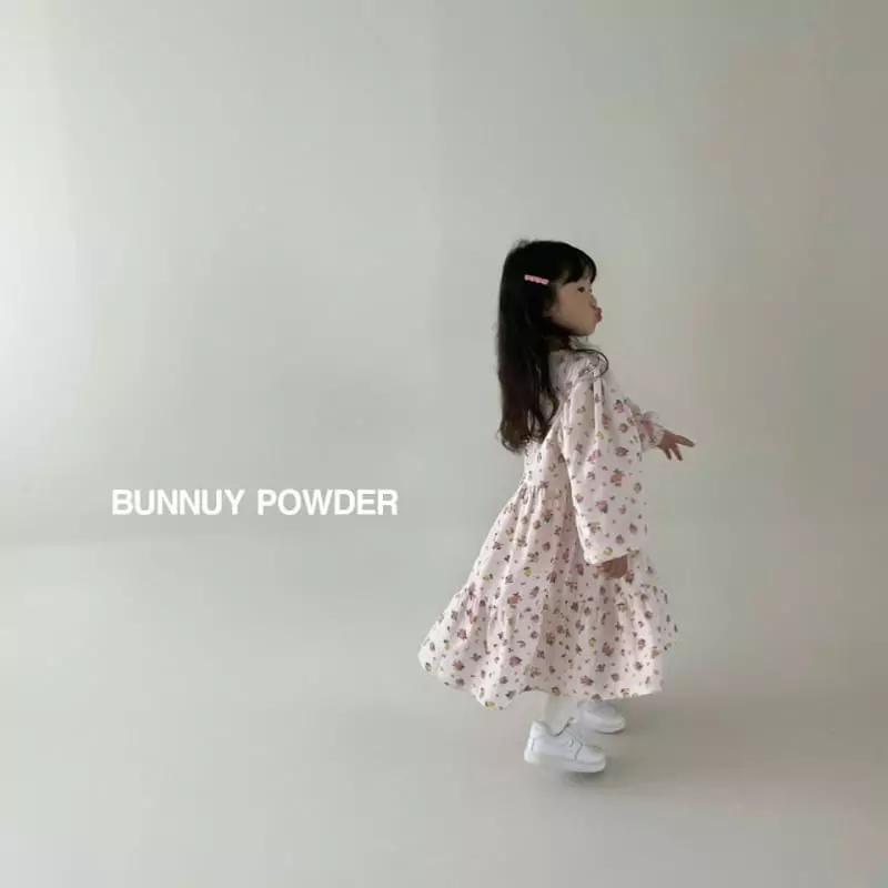 Bunny Powder - Korean Children Fashion - #Kfashion4kids - Camellia One-piece - 4