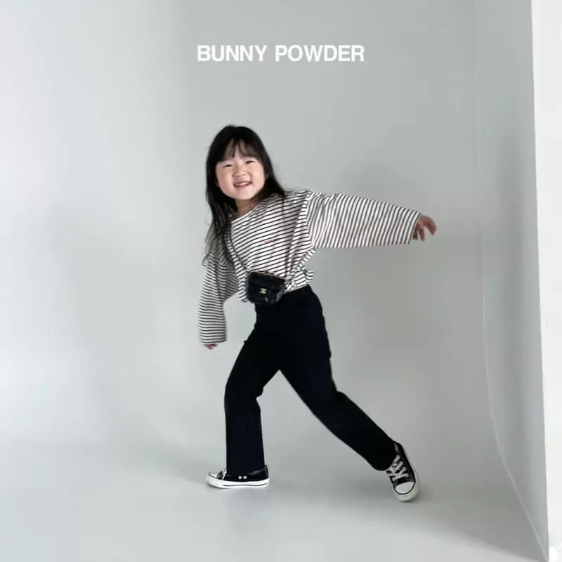 Bunny Powder - Korean Children Fashion - #minifashionista - Semi Bootscut Pants - 6