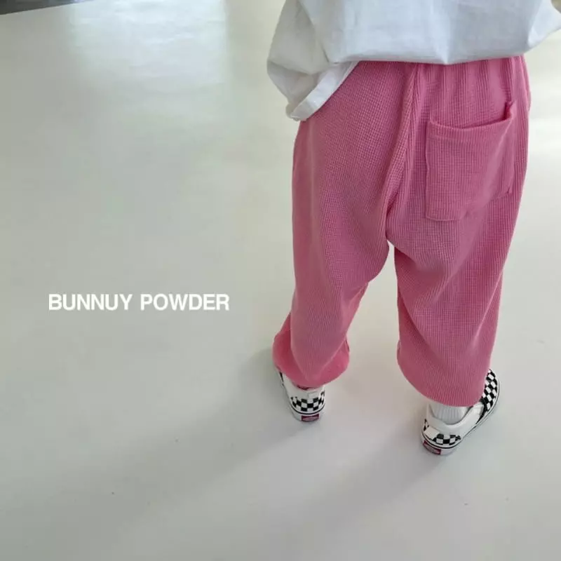 Bunny Powder - Korean Children Fashion - #minifashionista - Waffle Pants - 5