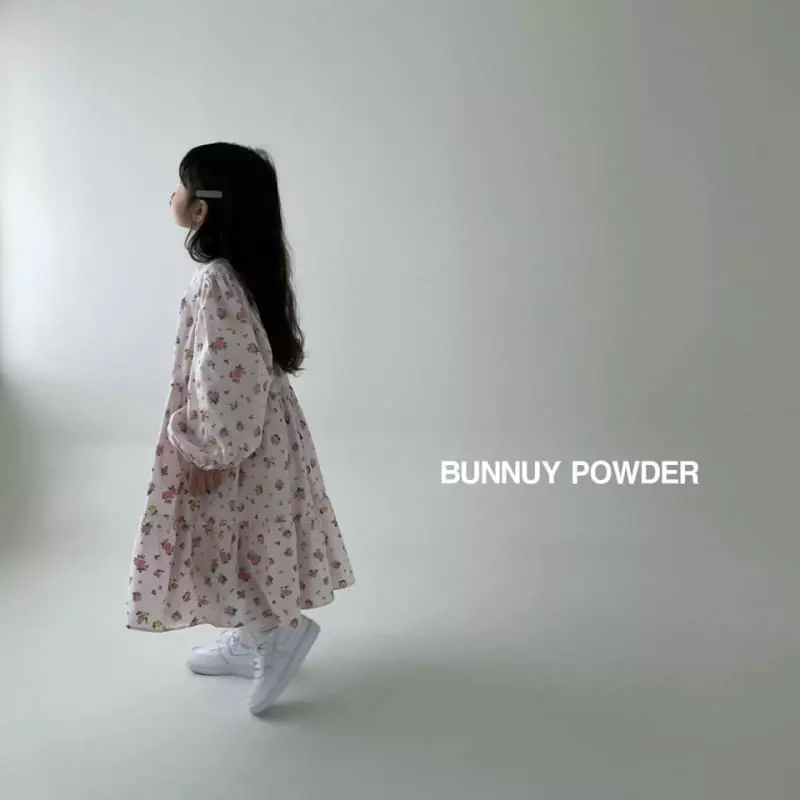 Bunny Powder - Korean Children Fashion - #minifashionista - Camellia One-piece - 6
