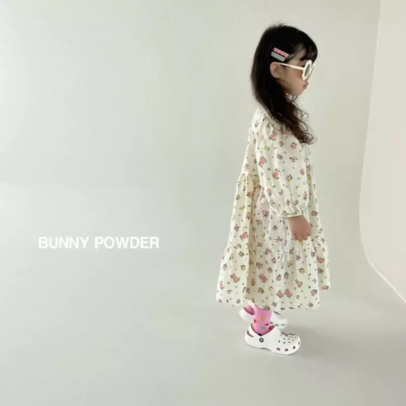 Bunny Powder - Korean Children Fashion - #stylishchildhood - Camellia One-piece - 10
