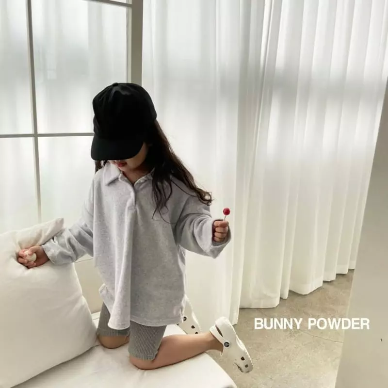 Bunny Powder - Korean Children Fashion - #todddlerfashion - Derry Collar Tee - 12