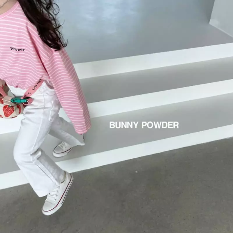 Bunny Powder - Korean Children Fashion - #todddlerfashion - Powder Tee - 11