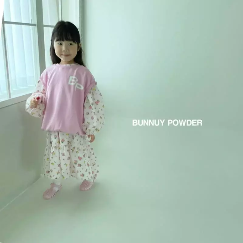 Bunny Powder - Korean Children Fashion - #todddlerfashion - Camellia One-piece - 8