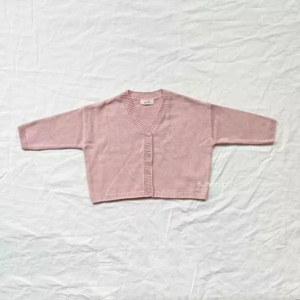 Buttercup - Korean Children Fashion - #minifashionista - Cotton Knit Cardigan - 3
