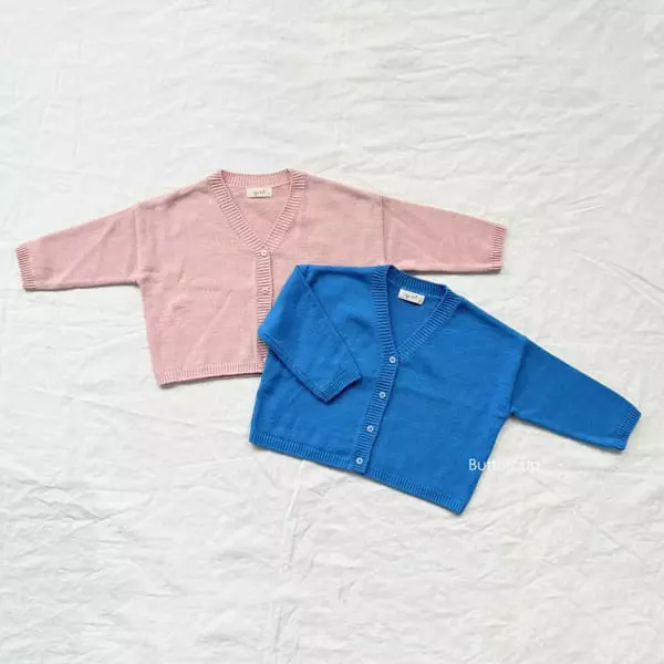 Buttercup - Korean Children Fashion - #minifashionista - Cotton Knit Cardigan - 4