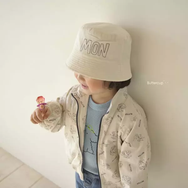 Buttercup - Korean Children Fashion - #stylishchildhood - School Bear Reversible Bucket Hat - 10